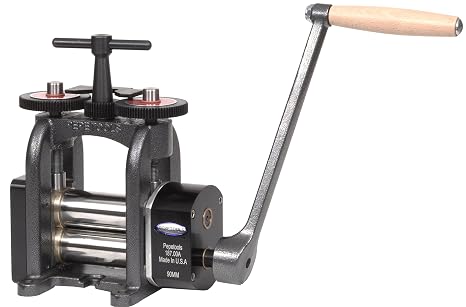 Pepetools 187_00A 90mm (3.5") Ultra Series Flat Rolling Mill with Ductile Frame/Gear Box