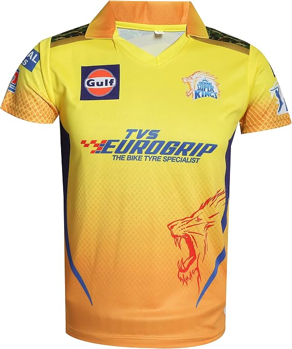 WMX Cricket IPL Fan Jersey T-Shirt, Short Sleeve