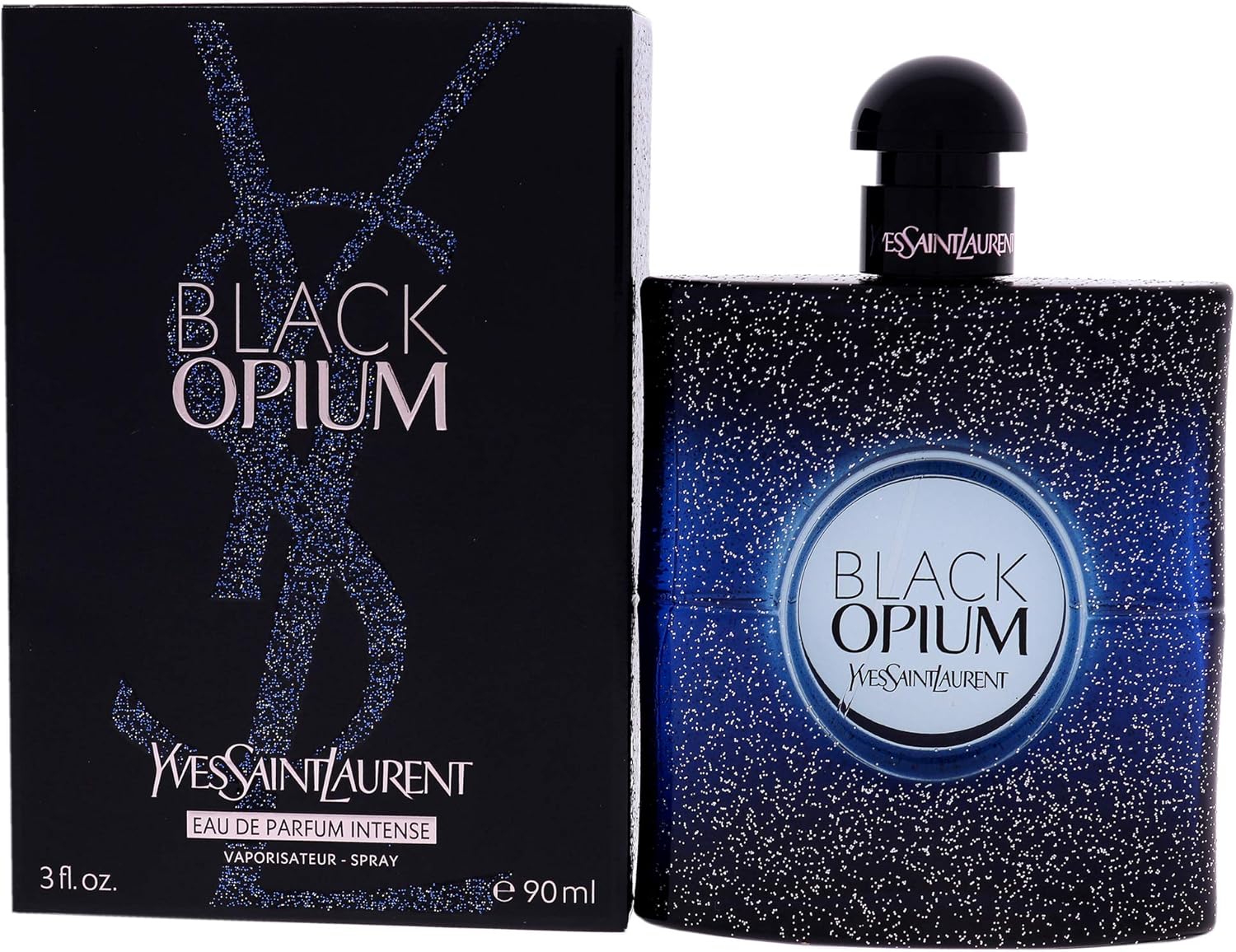 Yves Saint Laurent Black Opium Intense Eau de Parfum for Women, 3 Ounce