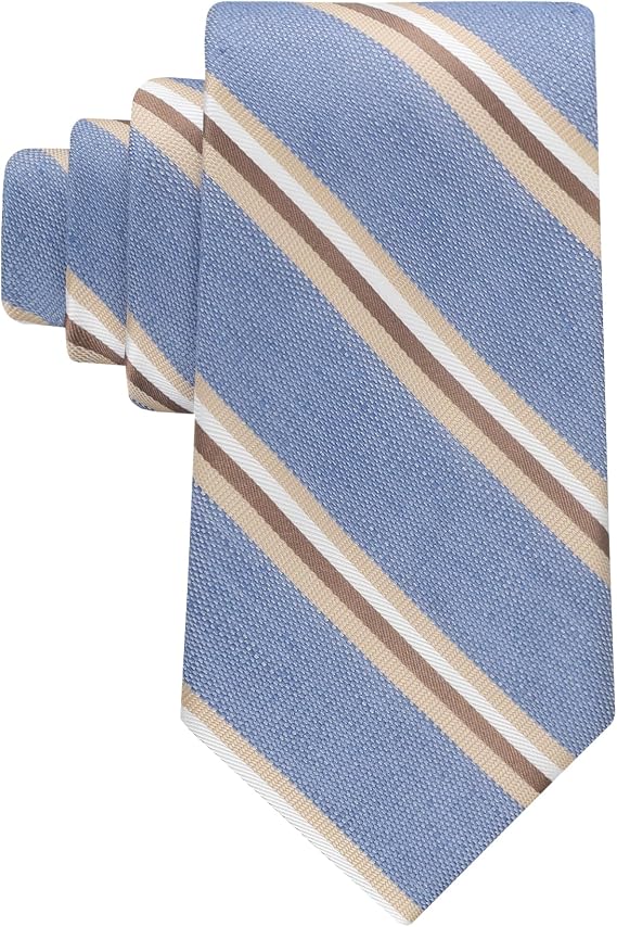 Tommy Hilfiger Men's Brooks Seasonal Stripe Standard Tie
