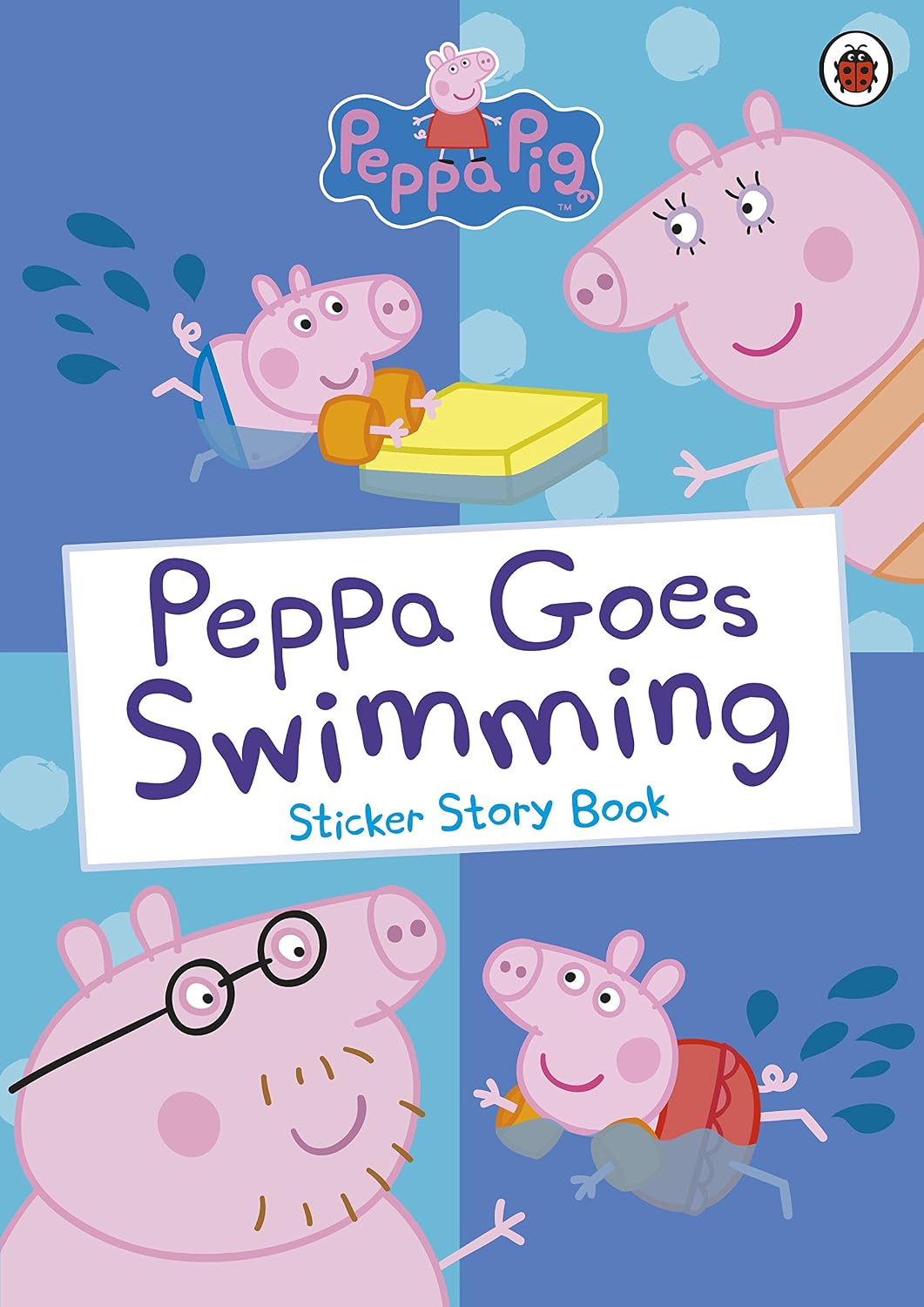 Peppa Goes Swimming Kağıt Kapak – Etiket Kitabı, 20 Nisan 2017