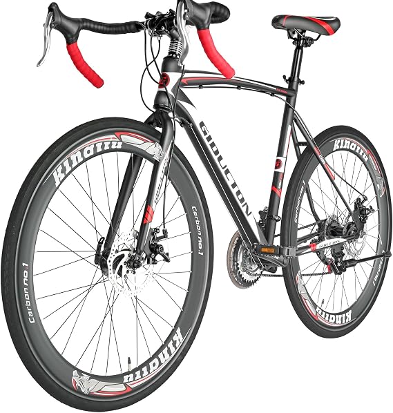 Road Bike, 700C, 54cm Frame, 21-Speed, Disc Brake, Men's Adult Bicycle