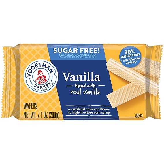 Voortman, Sugar Free Vanilla Wafer, 7.05 Ounce