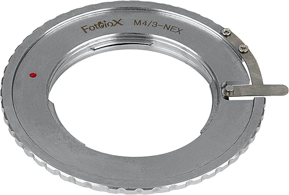 Fotodiox Lens Adapter Compatible with Micro Four Thirds Mount Manual Focus Lenses on Sony E-Mount Cameras