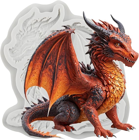 Dragon Silicone Molds Dragon Polymer Clay Mold
