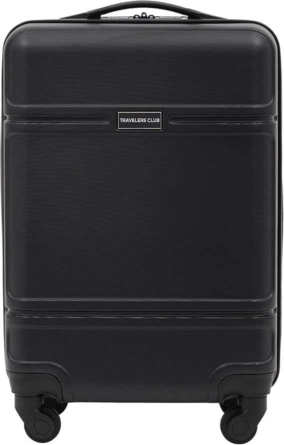 Travelers Club Skyline 22" Carry-On Spinner Luggage, Black