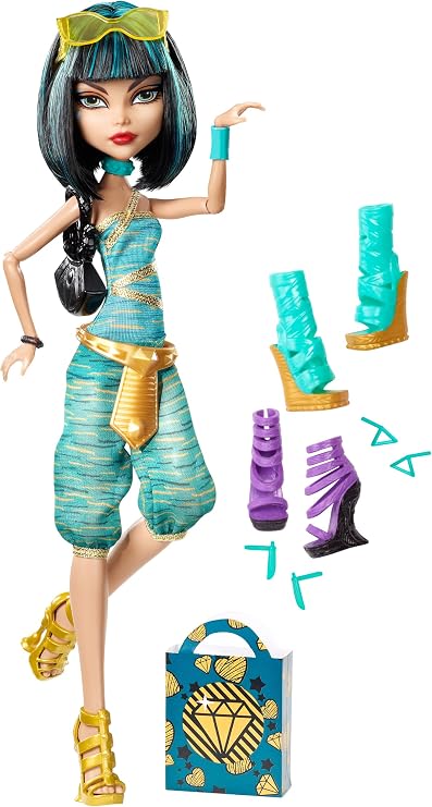 Monster High Cleo De Nile Doll and Shoe Doll Collection