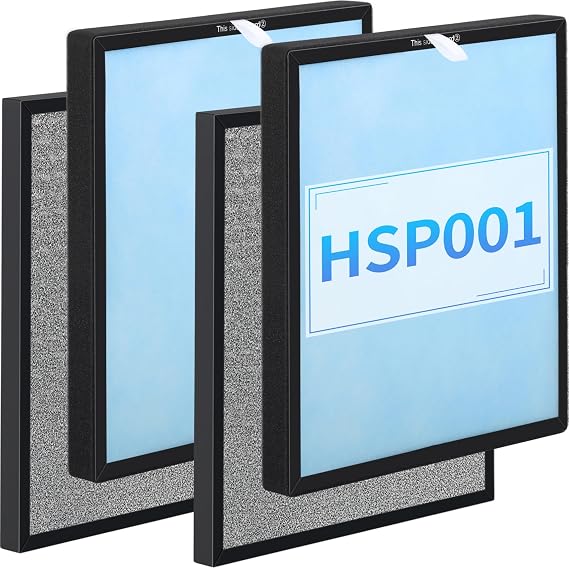 HSP001 True H13 HEPA Replacement Filter for HATHASPACE HSP001 Air Purifier