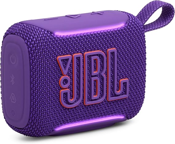 JBL Go 5 Portable Bluetooth Speaker, Waterproof and Dustproof - Purple