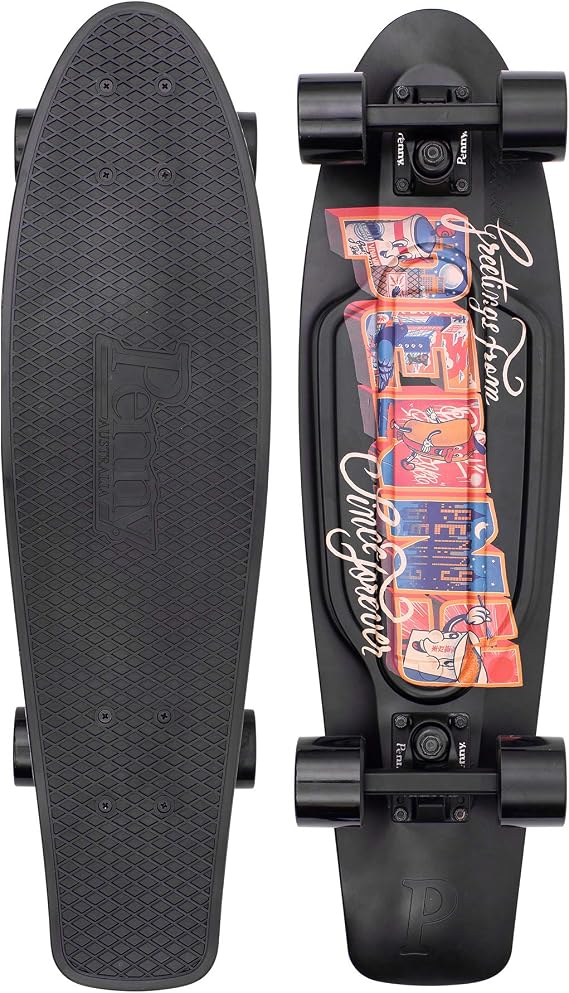 Penny Australia, 27 Inch Postcard Urban Penny Board, The Original Plastic Skateboard