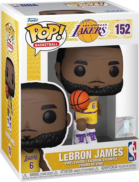 Funko POP! NBA: Lakers - Lebron James 6
