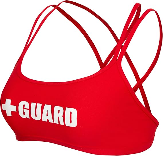 Guard Double Cross Bikini Top