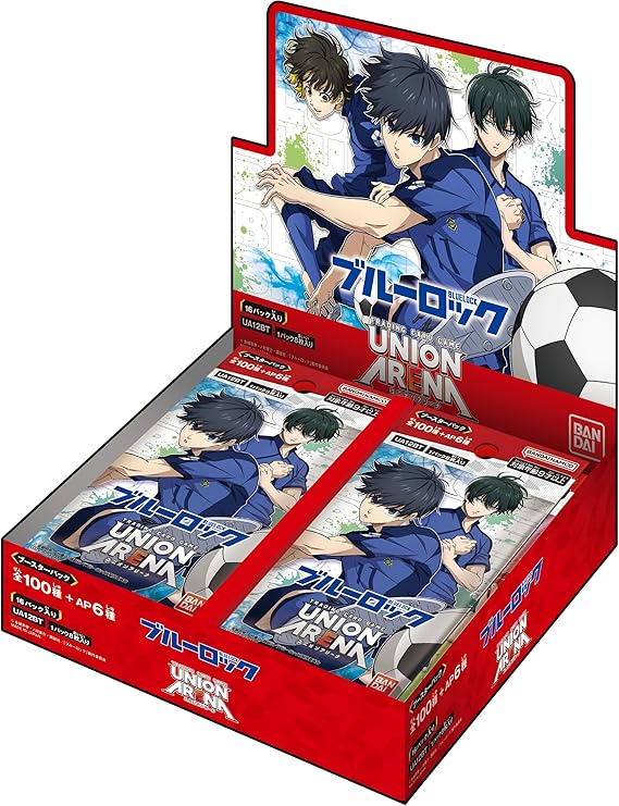 Bandai Union Arena Booster Pack, Blue Rock, UA12BT Box, 16 Packs