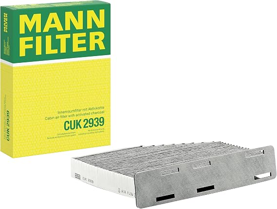 Mann-Filter CUK 2939 Cabin Filter With Activated Charcoal for select Audi/Volkswagen models