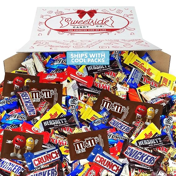 Chocolate Candy variety pack - Bulk 5 pound, Assorted Bulk Chocolate Mix, Office Candy Assortment for Birthday Party, Holiday, Easter, Kids, College Students & Adults.