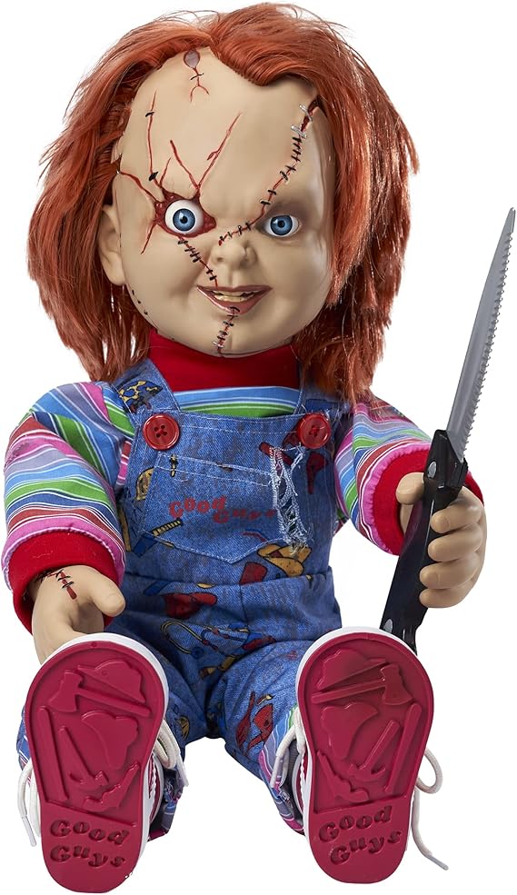 Spirit Halloween Talking Chucky Doll - 24 inch, Multicolor