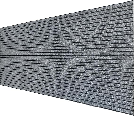 Kitchen Mat Cushioned Anti Fatigue Mats for Kitchen Floor Easy to Clean, Water Resistant, Non-Slip Kitchen Rug for Sink, Office, Kitchen Grey. 60x90cm
