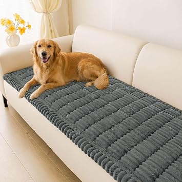 LiveGo Pet Couch Cover for Dogs & Cats, Non-Slip Washable Sofa Protector, Scratch-Resistant Soft Pet Furniture Cover 27.6x70.9 Inch