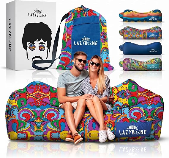 Chillbo Shwaggins, Inflatable Beach Lounger, Inflatable couches