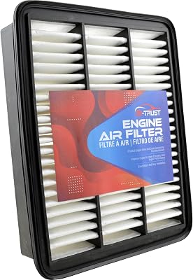 Engine Air Filter for Mazda 6 20182021, CX-5 20192022, CX-9 20162022, 2.5L Turbo, Synthetic Panel Replacement, Replaces CA12167, PY8W-13-3A0