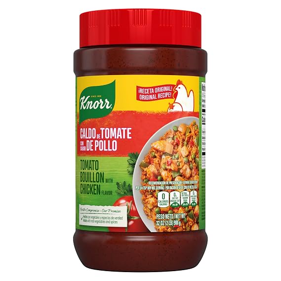 Knorr Granulated Bouillon For Sauces, Soups and Stews Tomato Chicken Fat and Cholesterol Free 32 oz