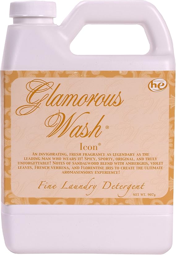 ICON Fragrance Glamorous Wash 128 oz (Gallon) Fine Laundry Detergent by Tyler Candles