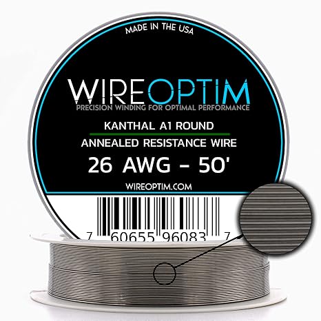 Kanthal A1 Resistance Wire 26 AWG - 50 Feet