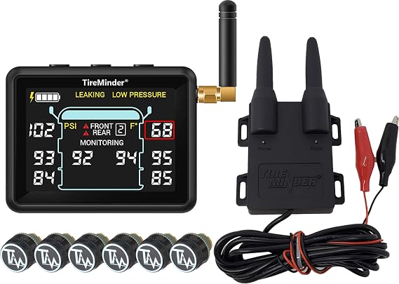 TireMinder i10 RV TPMS with 6 Transmitters