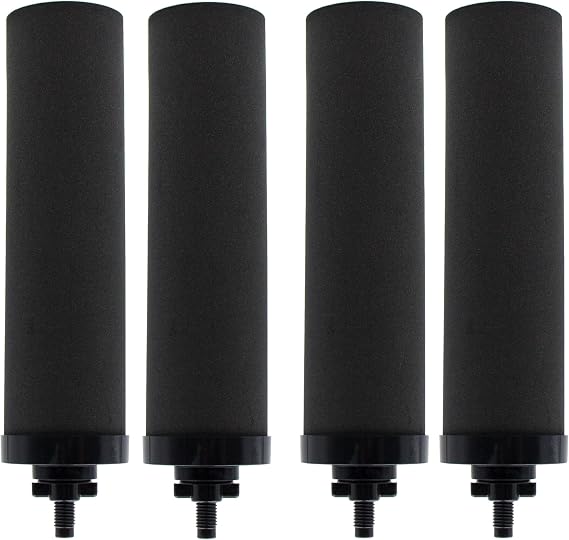 1 Micron Water Filter Replacement for Berkey BB9-2 Black Filters