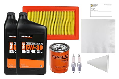 Generac Maintenance Kit 990 14-17KW 5W30 SN EVL Part# 0J93220SSM
