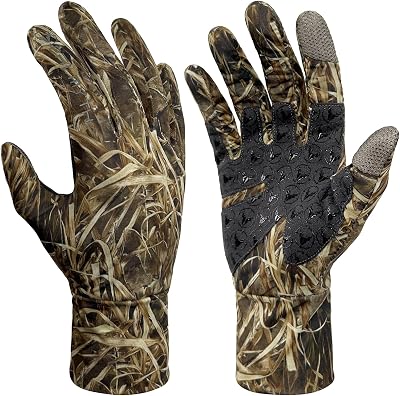 Palmyth Hunting Gloves for Men Lightweight Camo Glove Outdoor