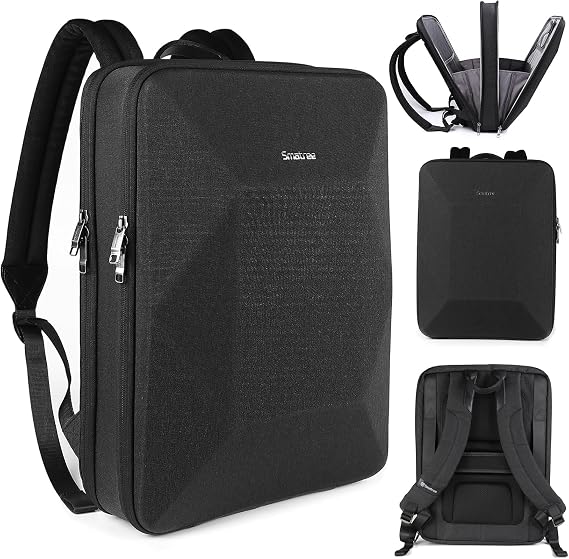 Smatree 17-18inch Hard Travel Men Gaming Laptop Bag for Alienware/ASUS/HP