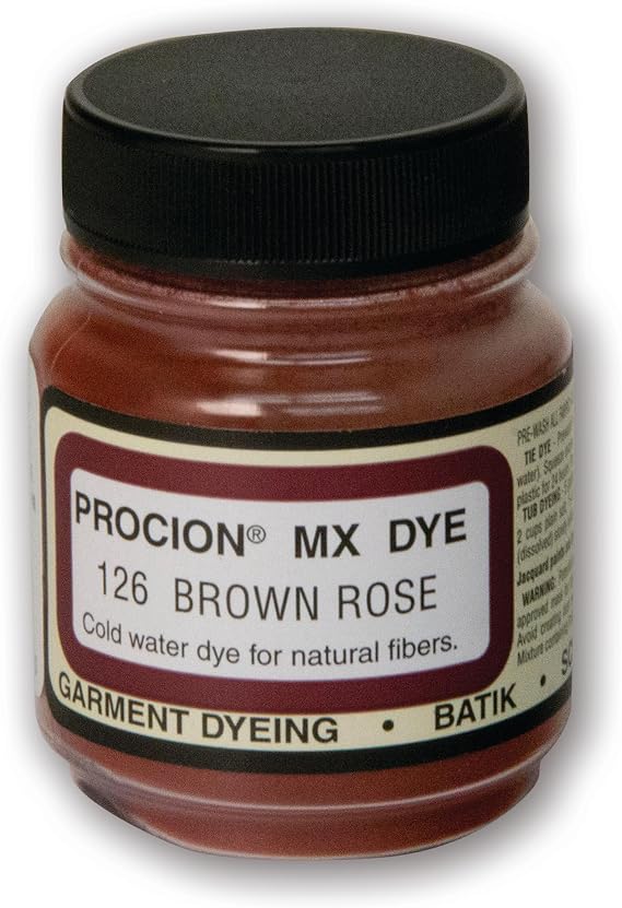 Jacquard Products Jacquard Procion MX Dye, 2/3-Ounce, Brown Rose (PMX-1126)