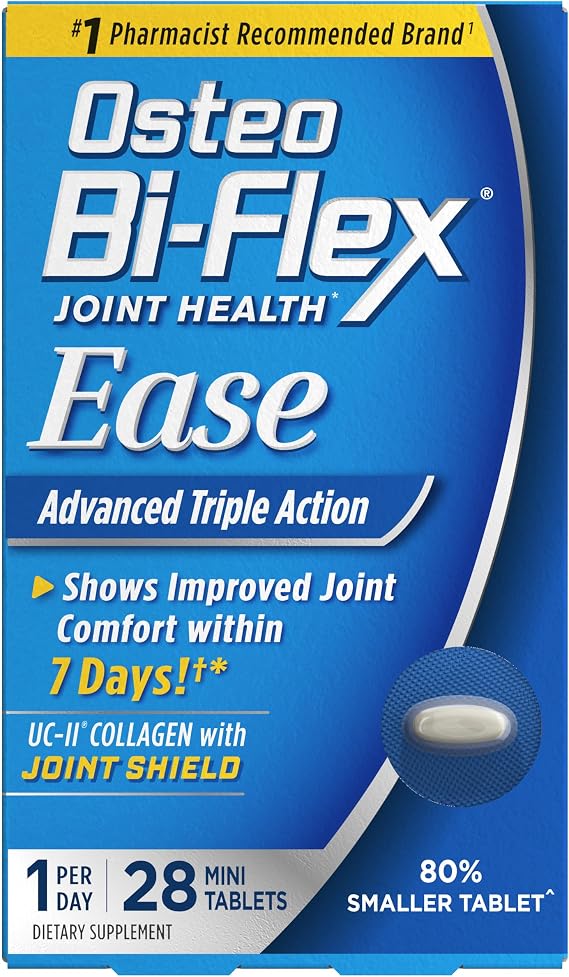 Osteo Bi-Flex Ease Mini Tablet Triple Action UC-II Collagen Supplement
