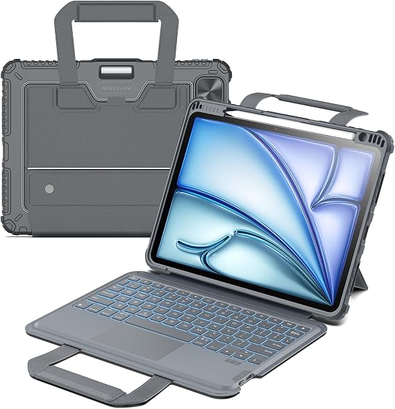 Nillkin Carry Go Keyboard Case for iPad Air 11 (M2/M3) & Pro 11 (1st-4th)
