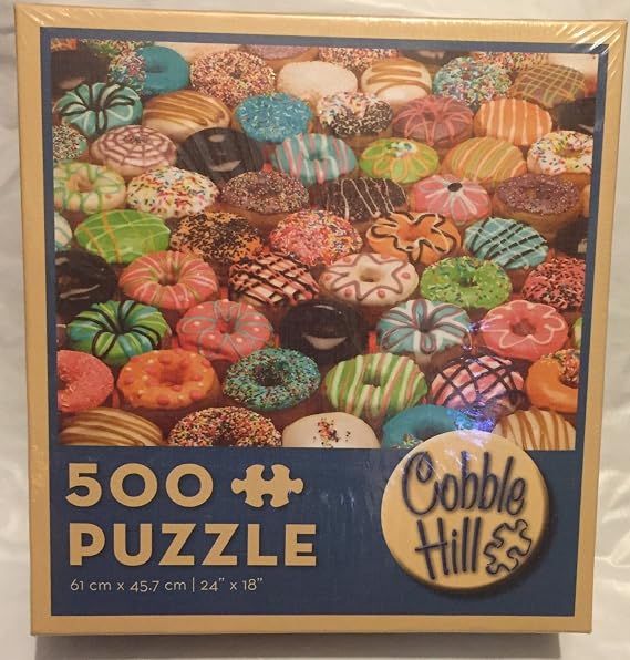Cobblehill 57121 MO 500 Doughnuts Puzzle, Various