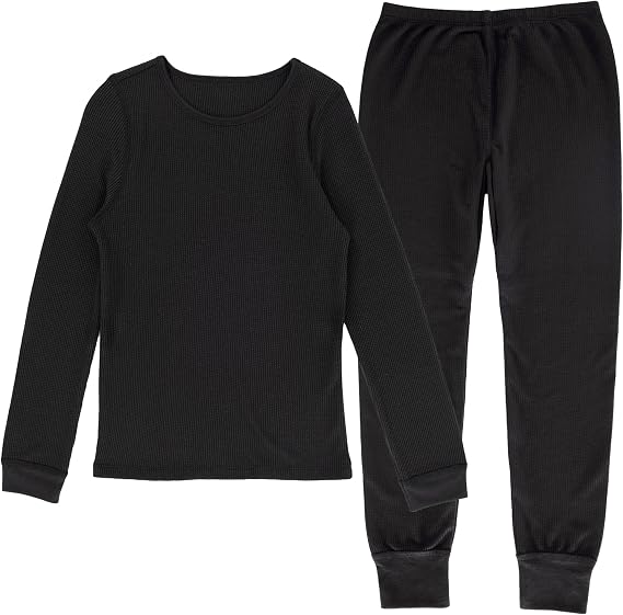 Fruit of the Loom Boys' Premium Thermal Waffle Underwear Set