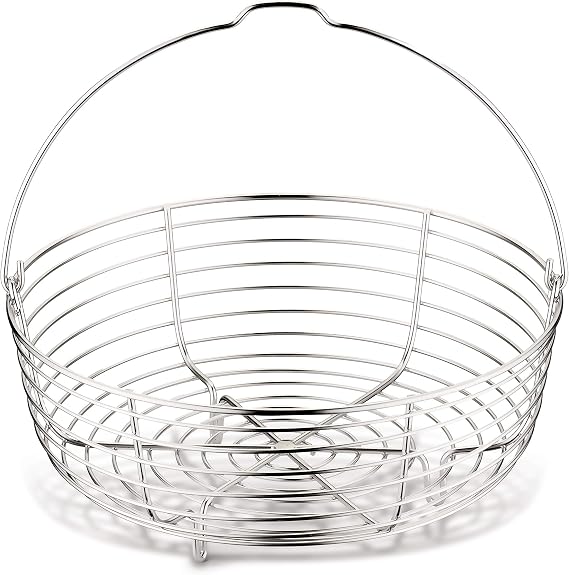 Lagostina Wire Basket, Accessory for Pressure Cooker Capacity 5/6 Liters, Stainless Steel, Diameter 19 cm