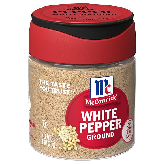 McCormick Ground White Pepper, 1 oz