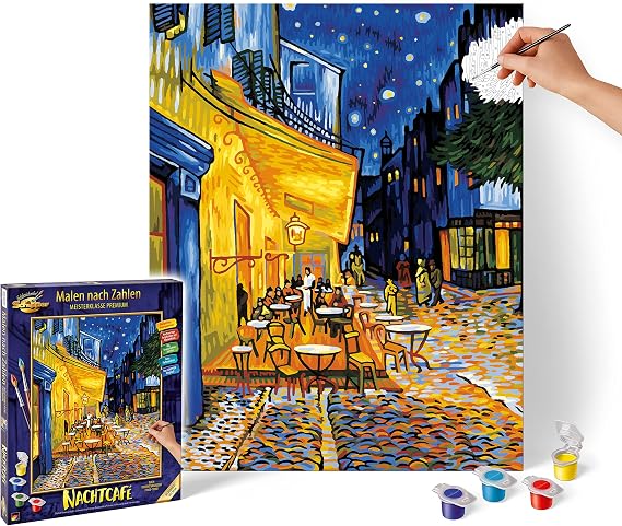 NORRIS Paint By#S: Nocturnal Cafe Paint by#