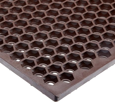 NoTrax Optimat Honeycomb Design Drainage Mat, 2' X 3' Brown (T15S0032BR)