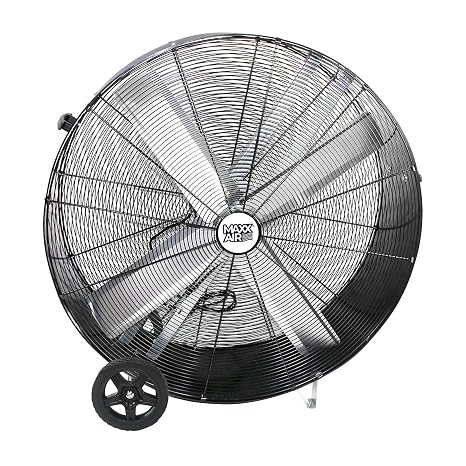 Maxxair BF48BDPEBLK 48" Belt Drive High Density Polyethylene