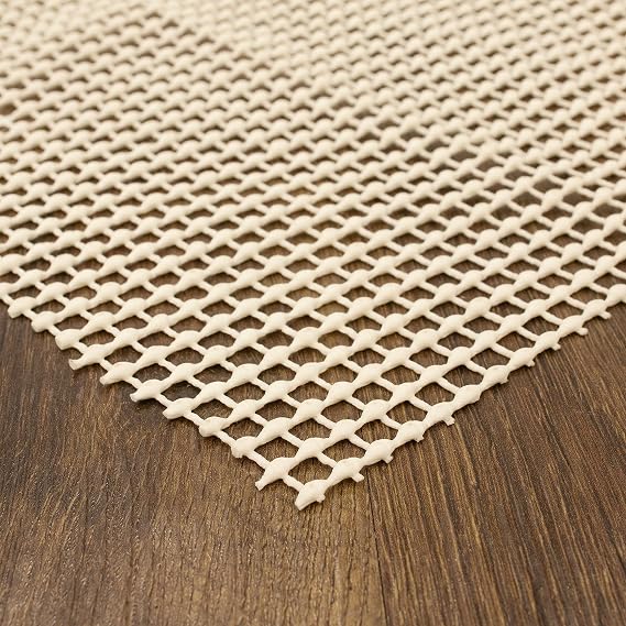 Mohawk Home 6' x 9' Non Slip Rug Gripper Utility Rug Pad Grips Keeps Area Rugs in Place - for Hard Floors