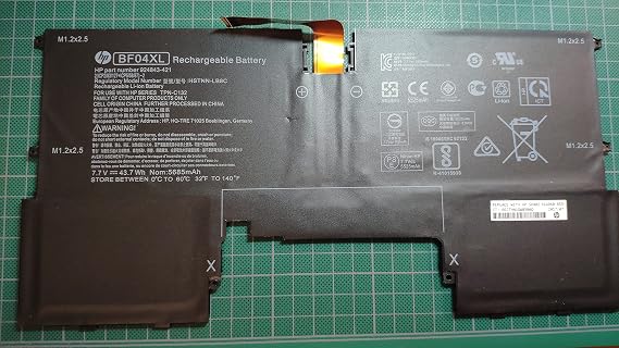BF04XL Laptop Battery for HP Spectre 13-AF 13-AF100 13-AF000NC 13-AF110TU 13-AF012DX 13-AF501TU AF502TU AF503TU AF504TU AF505TU AF506TU 13-V115TU 13-V117TU HSTNN-LB8C 924843-421 924960-855 7.7V 43.7Wh