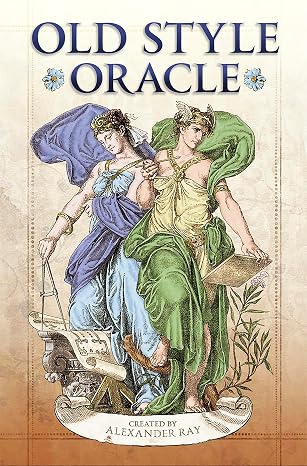 Old Style Oracle: 52-Card Oracle Deck with Vintage-Inspired Art, 104-Page Guidebook, Bonus Fold-Out Chart, Archetypes for Divination & Psychological Insight