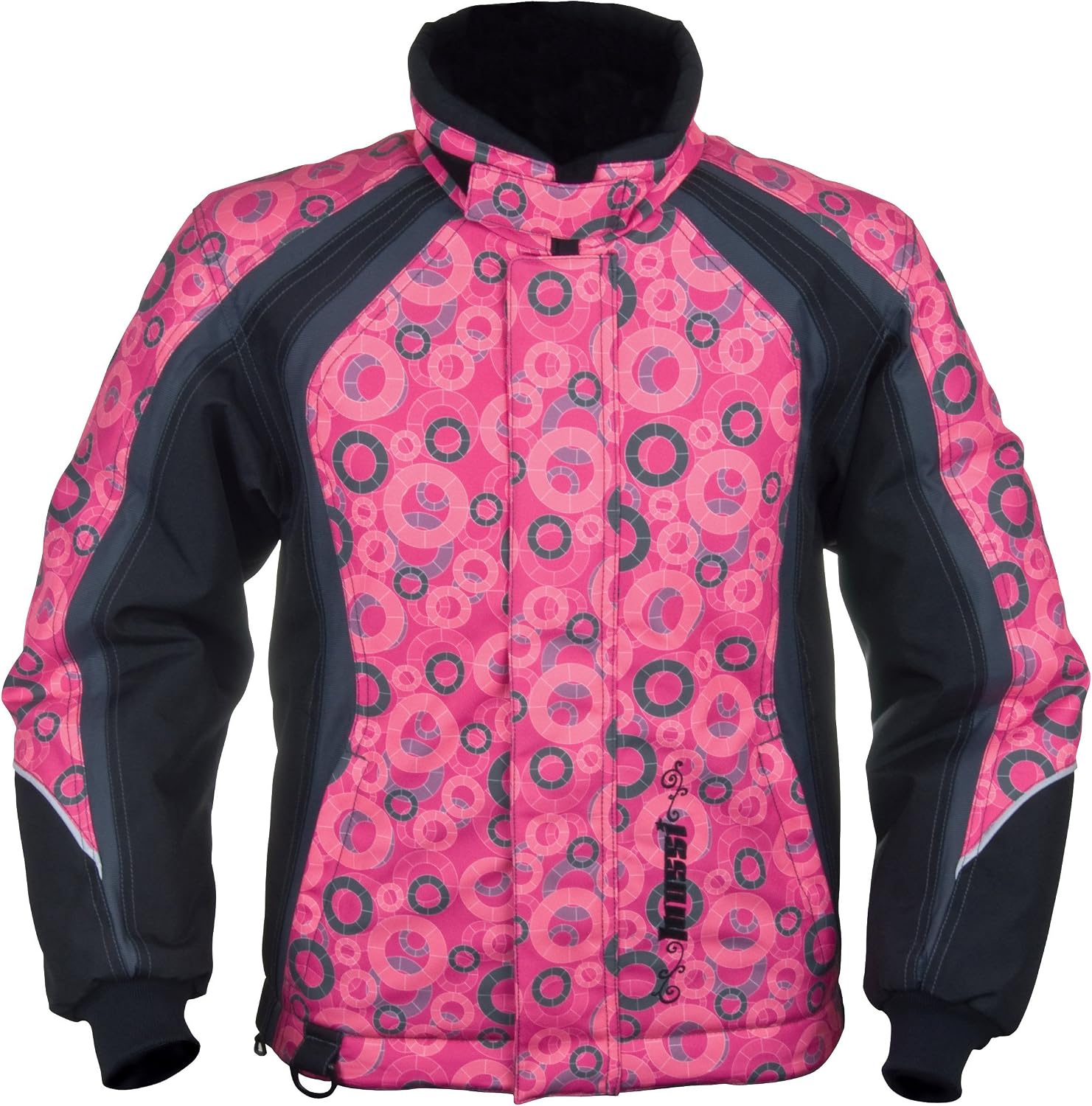 Mossi Youth Girls Jacket Circles Pattern, Size 2