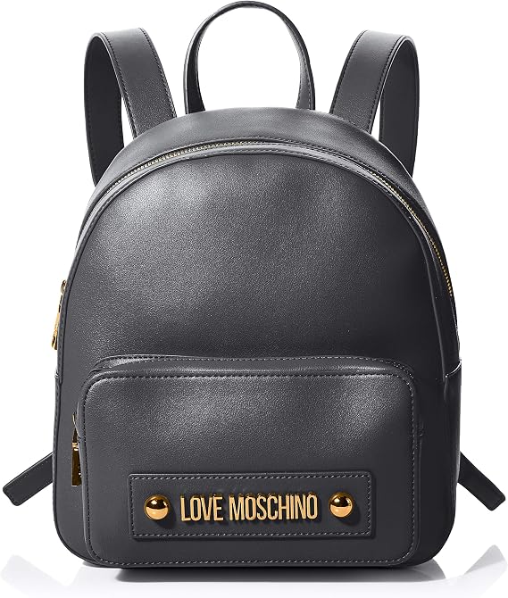 Love Moschino Jc4028pp1a Womens Backpack Handbag, Black (Nero), 9x12x23 centimeters (W x H x L)