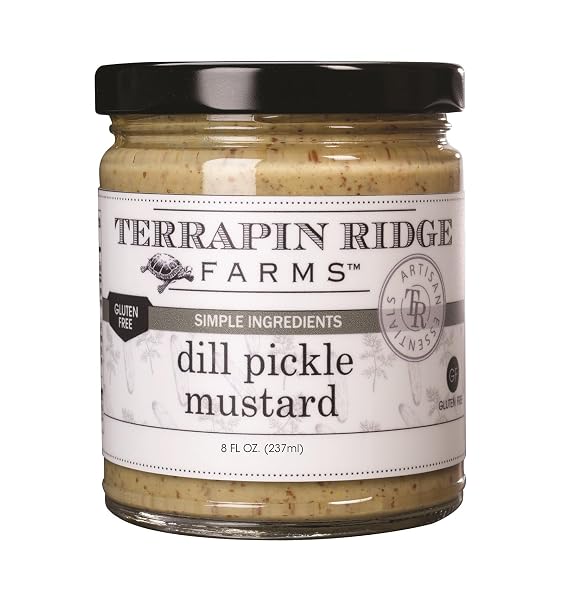 Terrapin Ridge Farms Dill Pickle Mustard, 8 oz