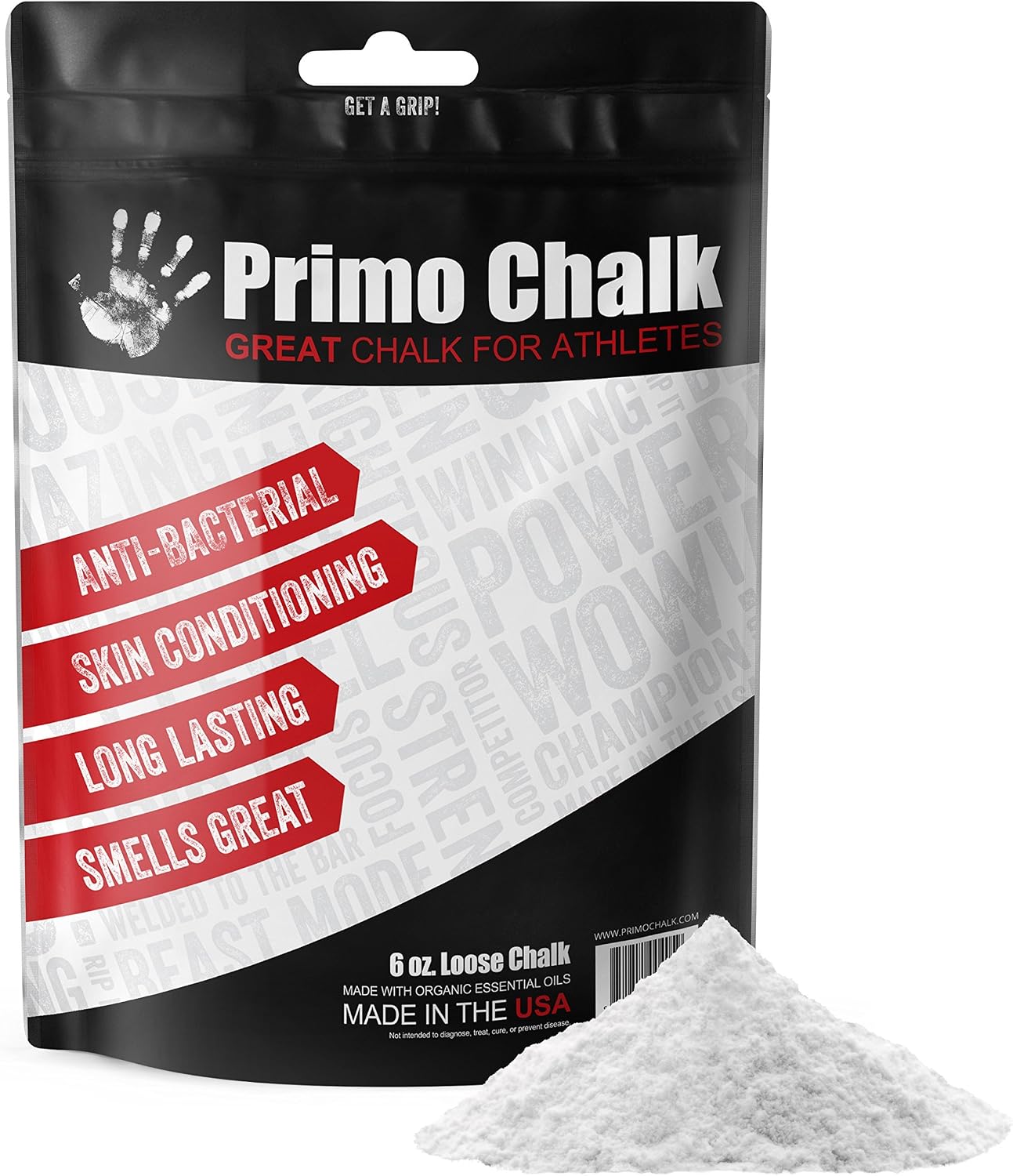 Stop ruining Your Hands, The Way Climbing and Lifting Chalk Should be. Switch to Primo Gym Chalk and Experience The Difference for Yourself