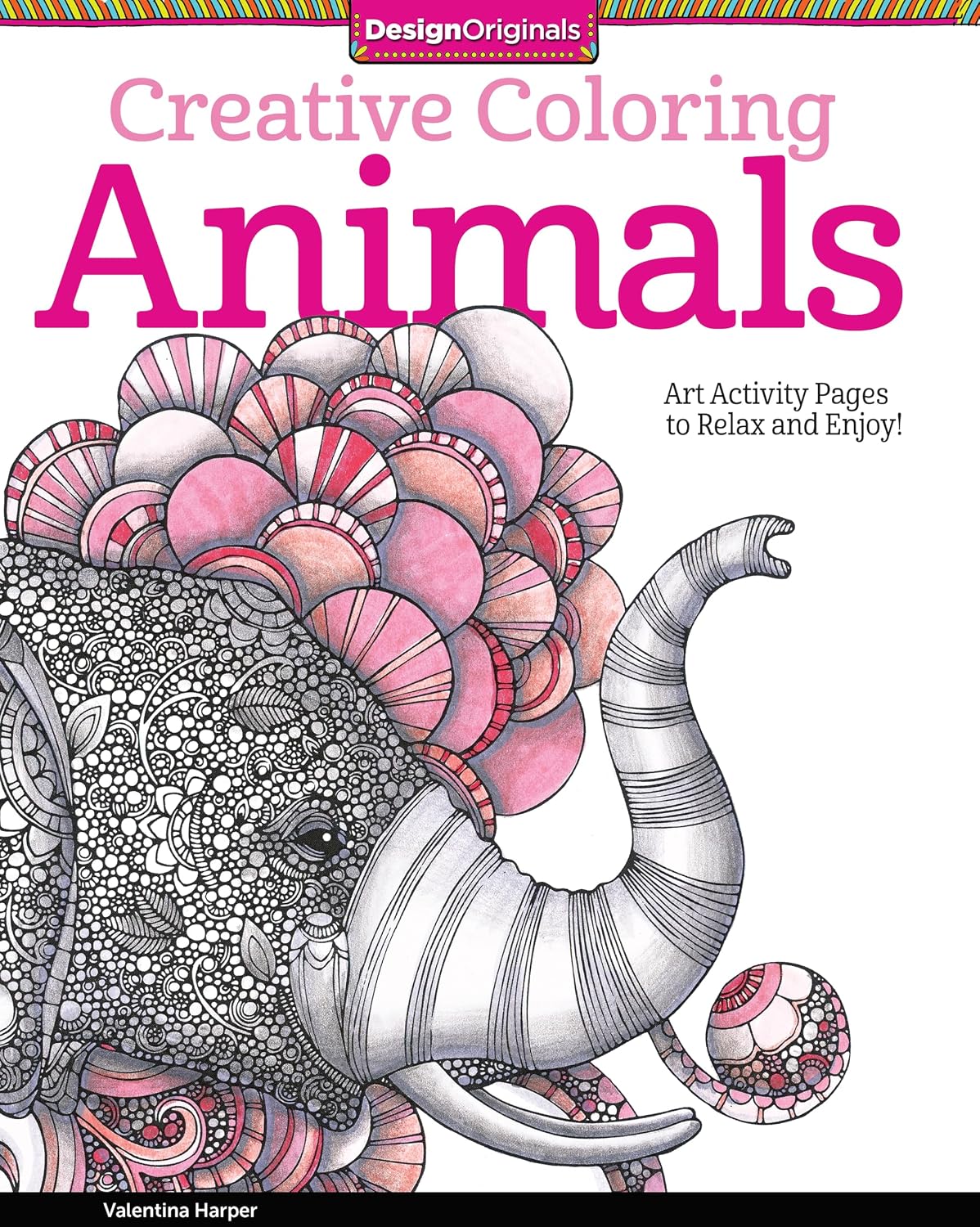 Creative Coloring Animals: Art Activity Pages to Relax and Enjoy! Design Originals 30 Designs of Owls, Dogs, Horses, Fish, Pigs, More, on ... Tips Creative Coloring Book Paperback – Illustrated, October 1, 2014